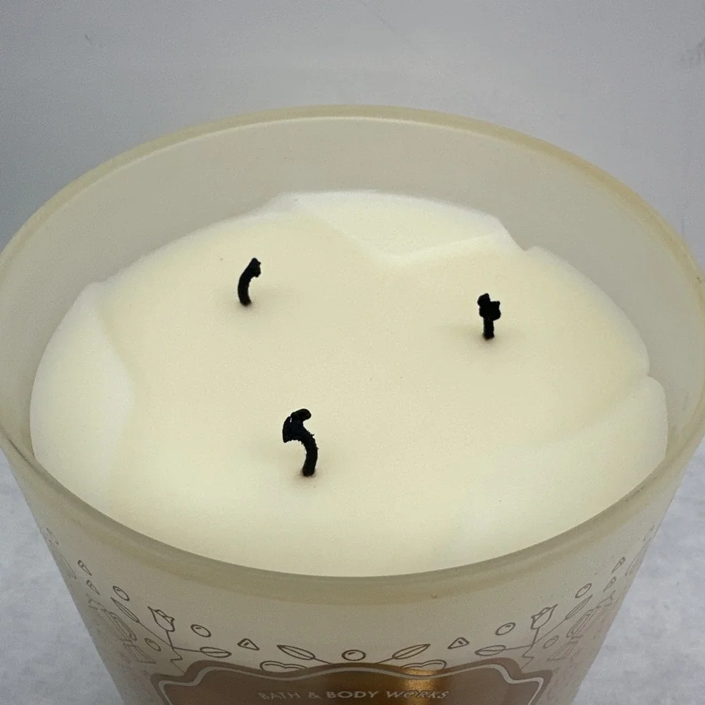 Bath & Body Works WHIPPED COFFEE 3-Wick Candle 14.5 oz Espresso Cream Sugar